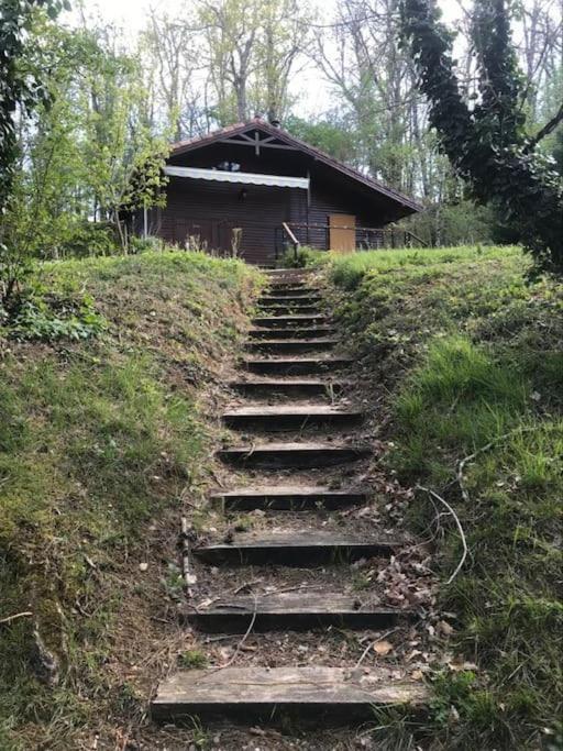 Chalet Au Milieu De La Foret Avec Lac A Proximite Layrac ภายนอก รูปภาพ